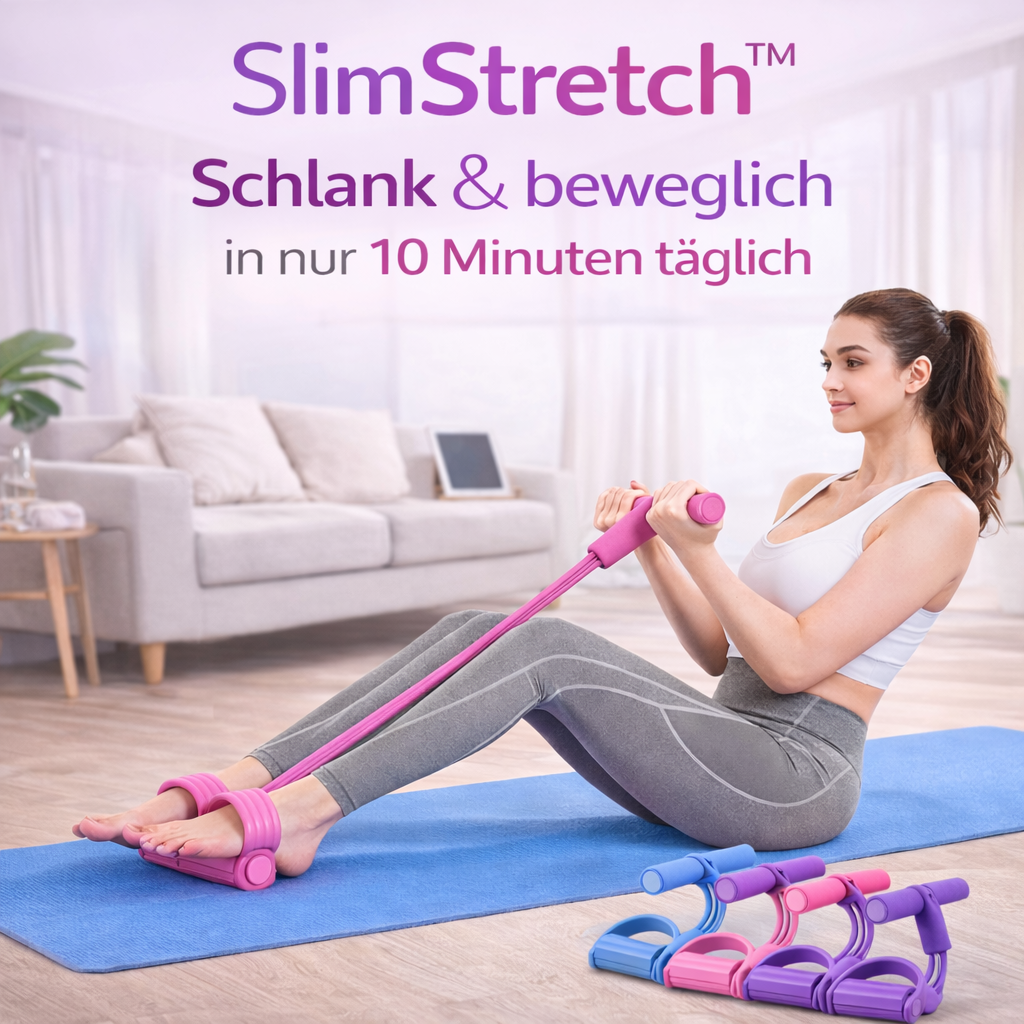 SlimStretch – Schlank & beweglich in nur 10 Minuten täglich.