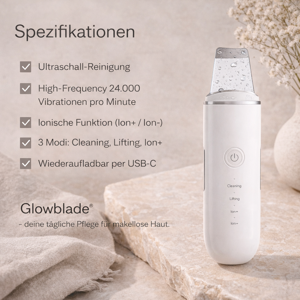 GlowBlade-Für reine, strahlende Haut