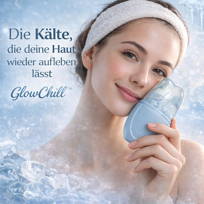GlowChill-Kälte, die deine Haut wieder aufleben lässt.