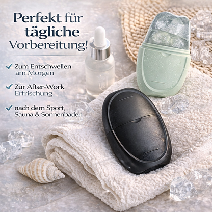 GlowChill-Kälte, die deine Haut wieder aufleben lässt.